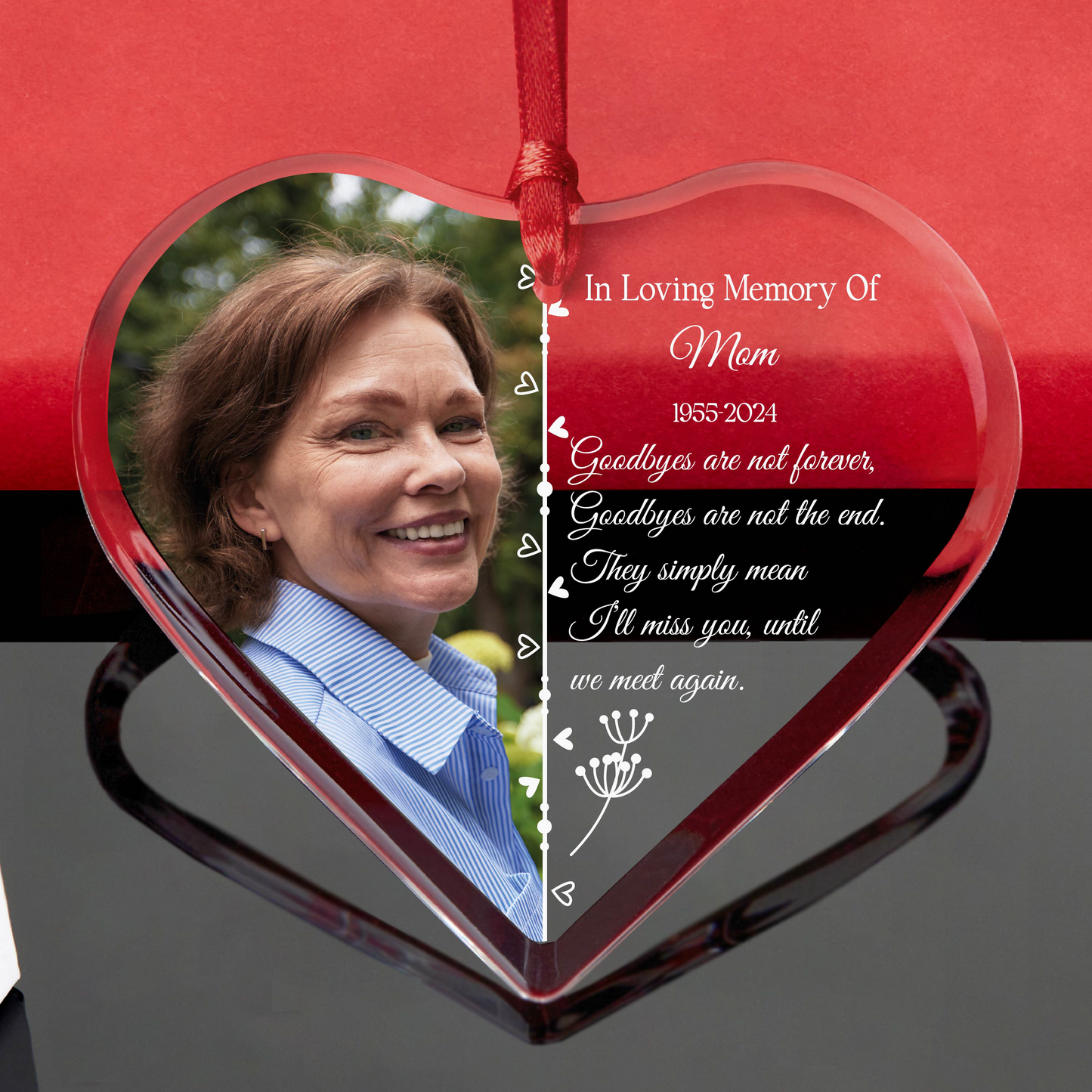 Personalized Photo Memorial Ornament
