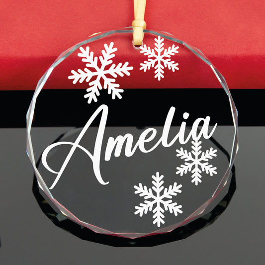Personalized Name Christmas Ornament