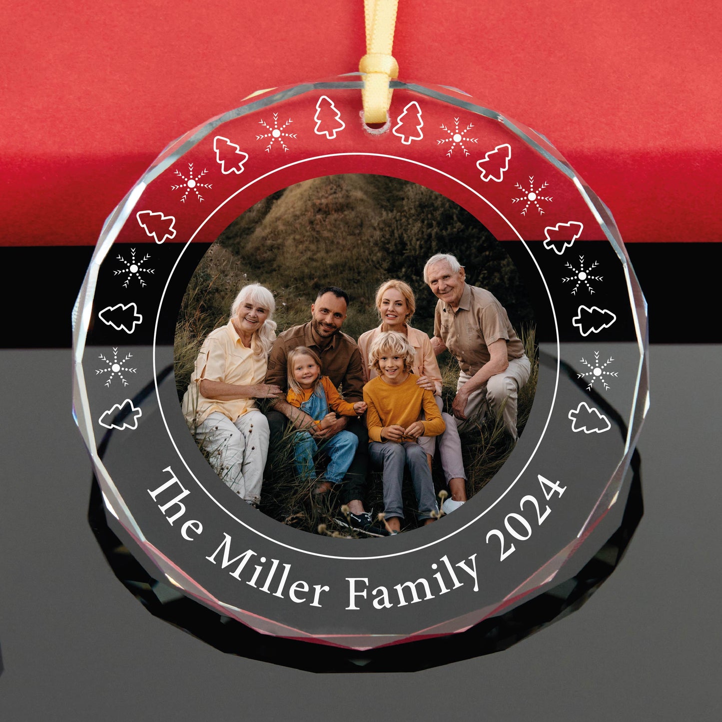 Personalized Family Christmas Ornament