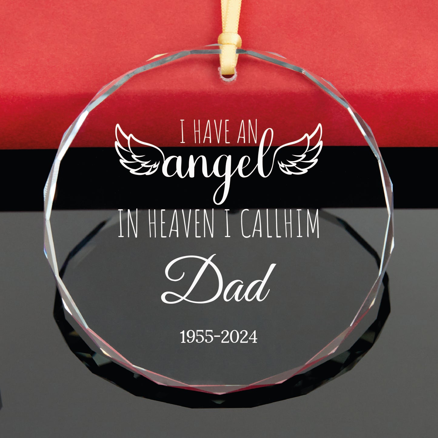 Personalized Memorial Christmas Ornament