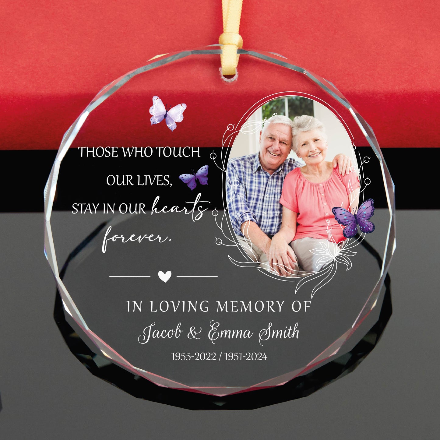Personalized Memorial Christmas Ornament