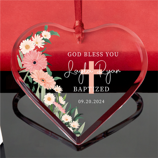 Personalized Baptism Ornament