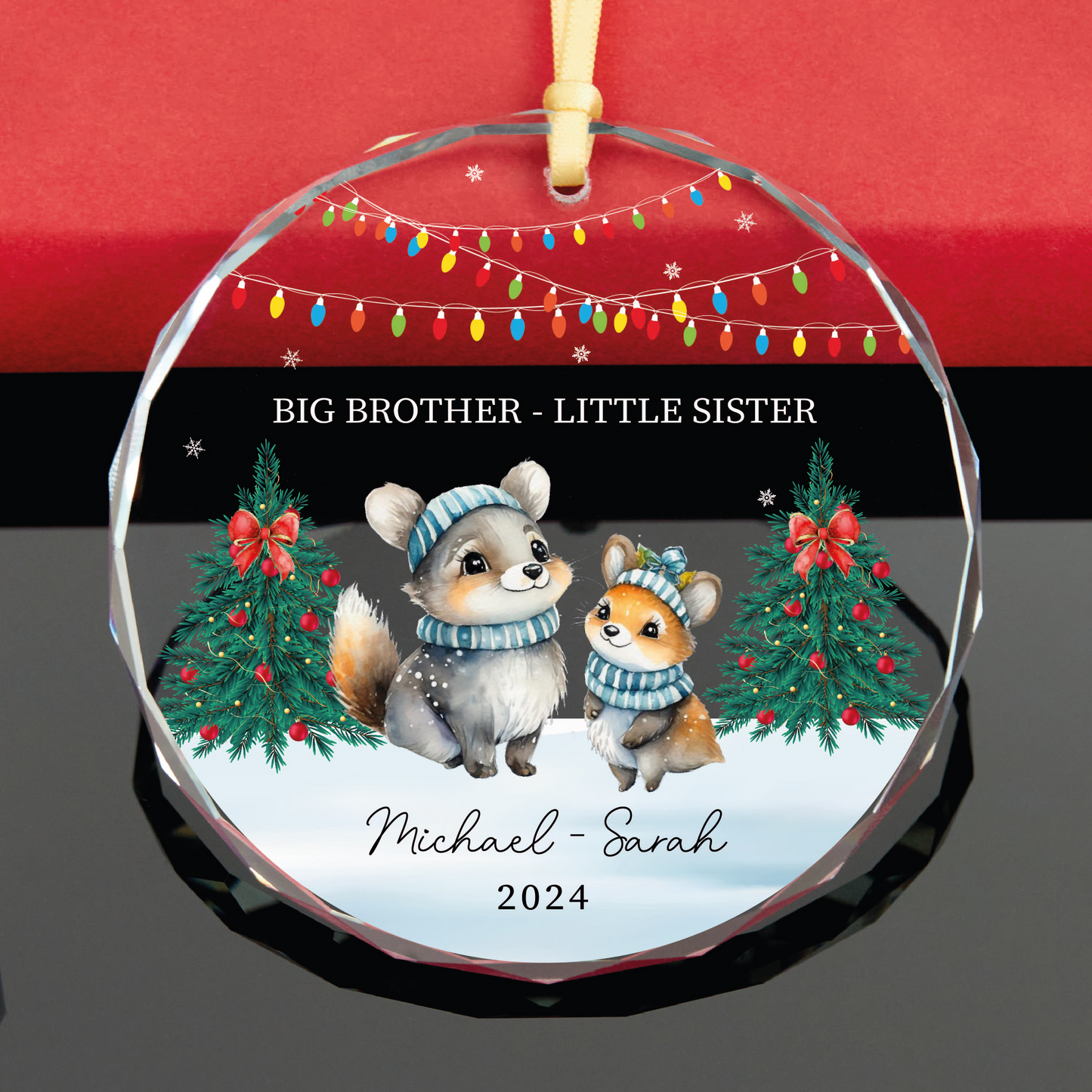 Personalized Family Christmas Ornament