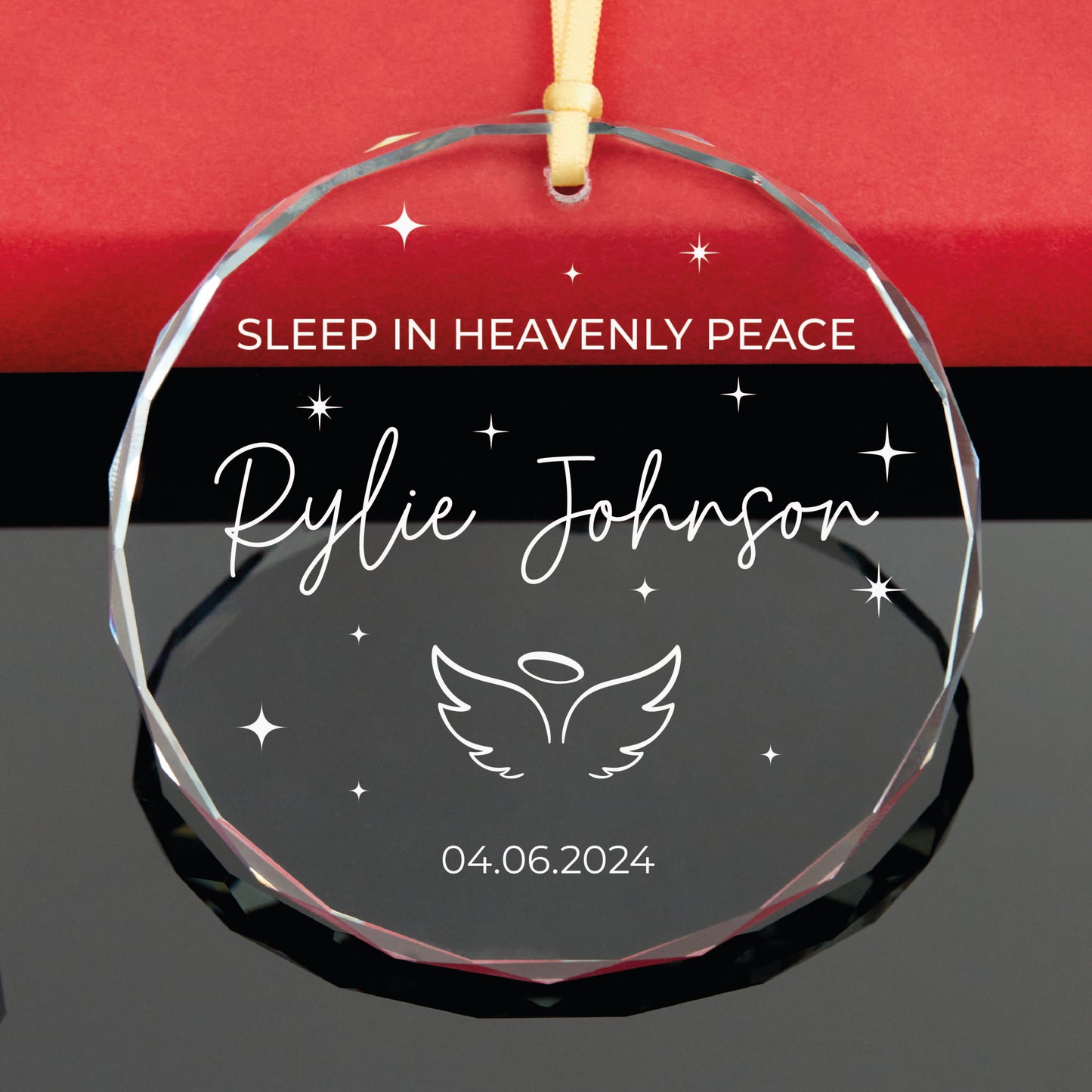 Personalized Memorial Christmas Ornament