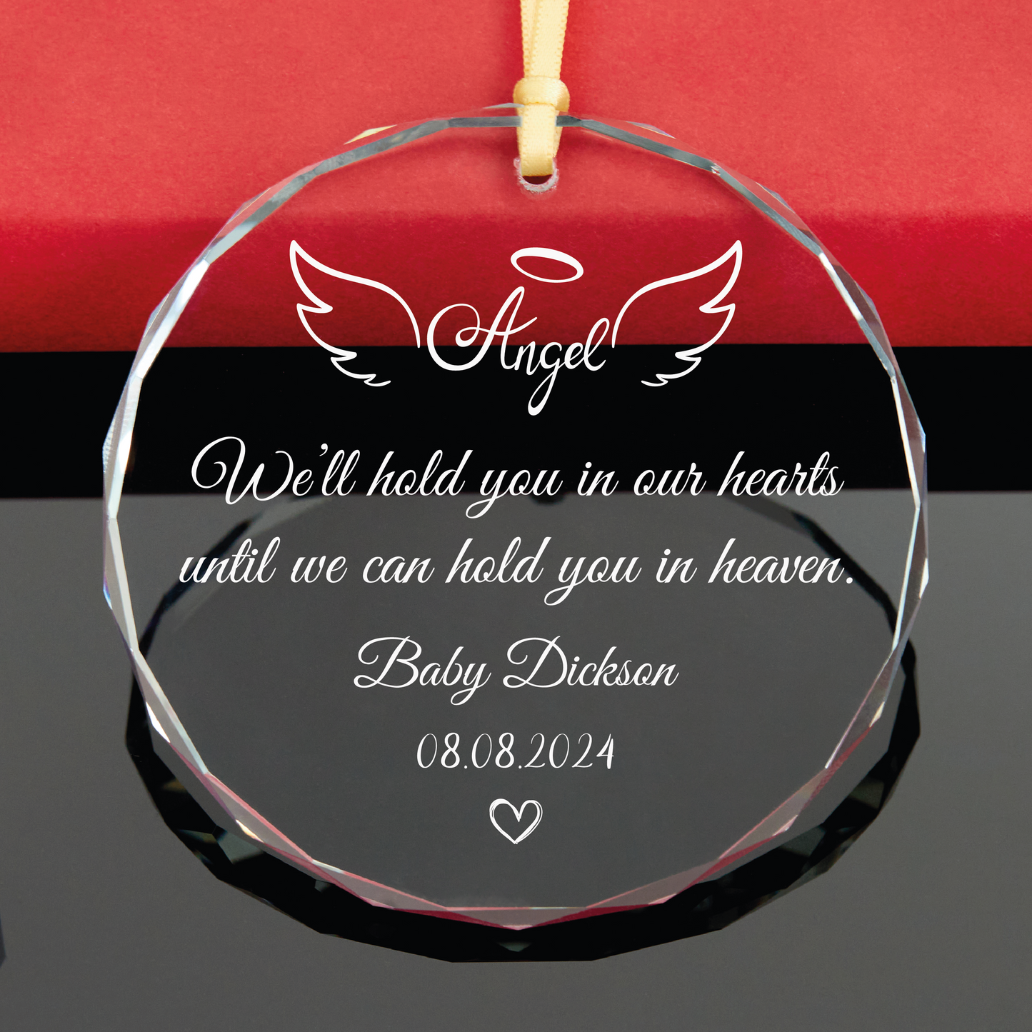 Personalized Baby Memorial Christmas Ornament