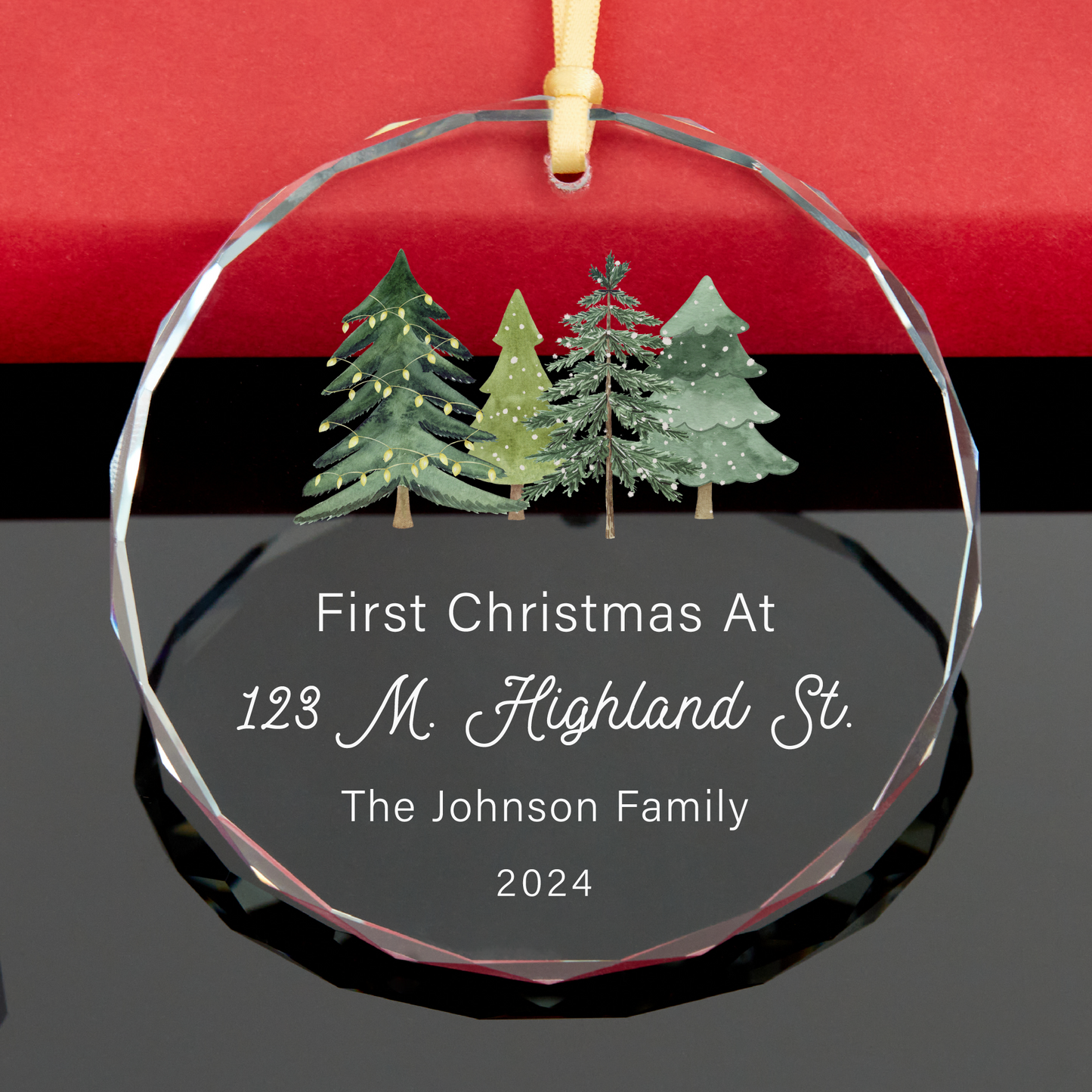 Personalized New Home Christmas Ornament