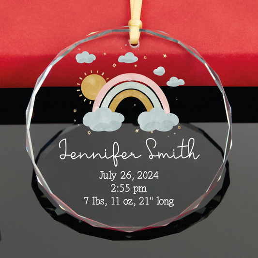 Personalized Baby First Christmas Ornament