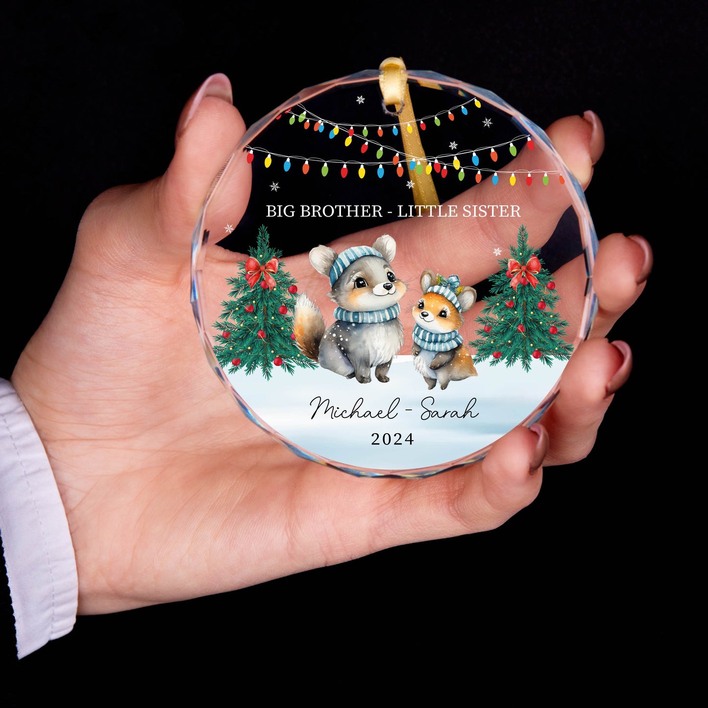 Personalized Family Christmas Ornament