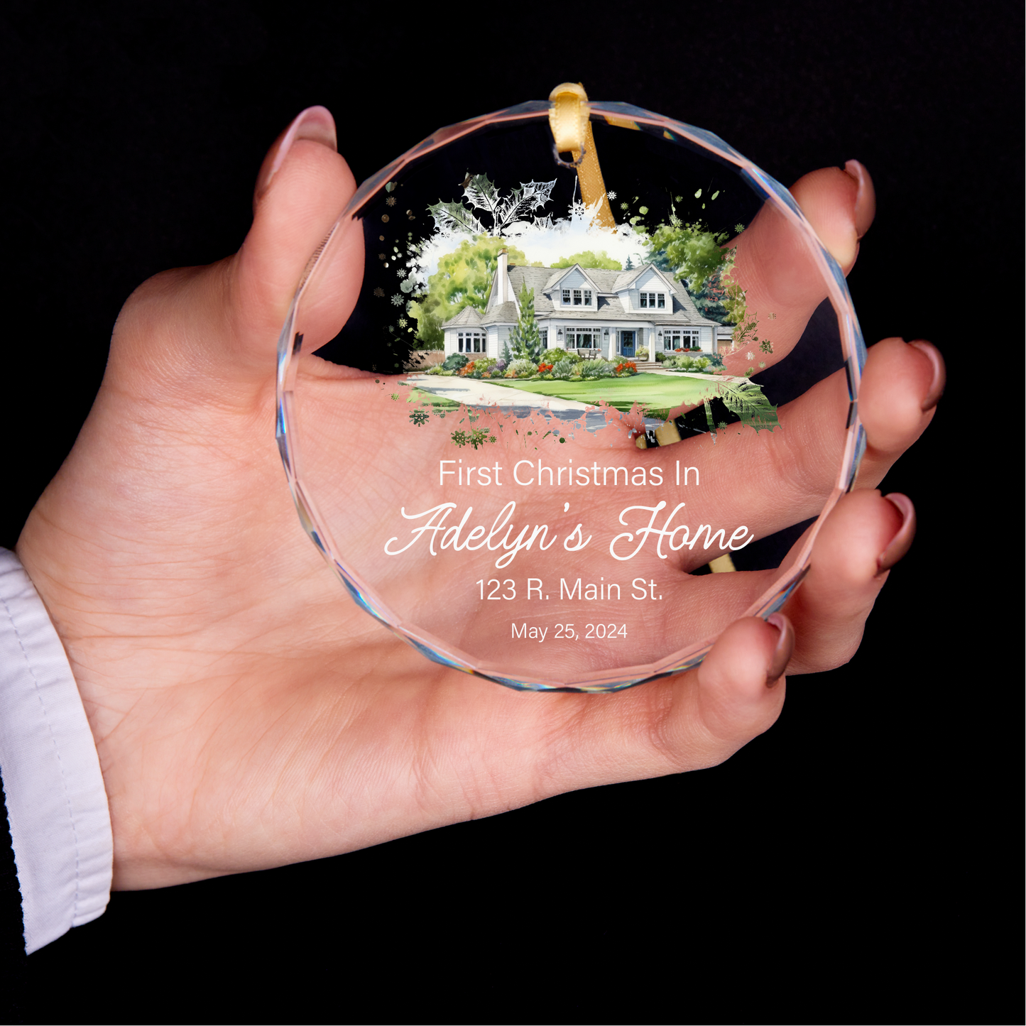Personalized New Home Christmas Ornament