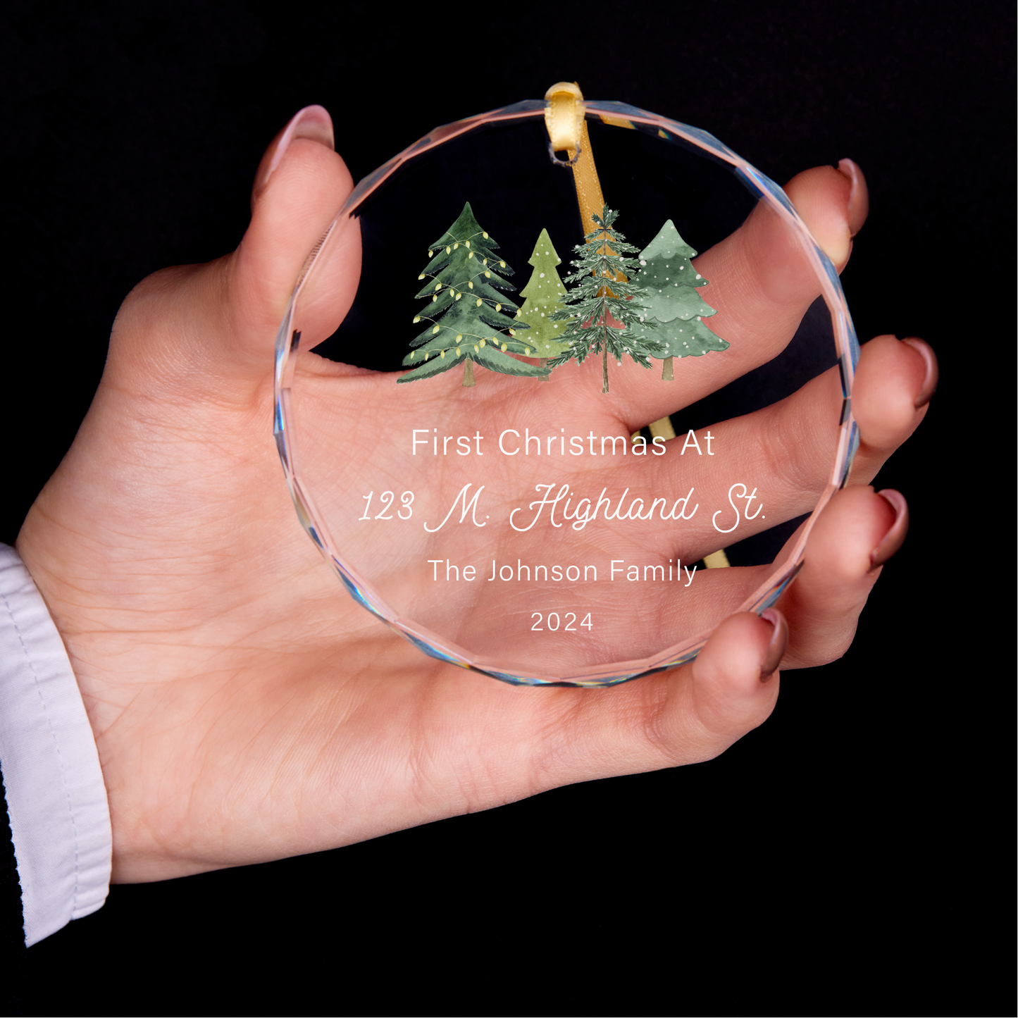Personalized New Home Christmas Ornament