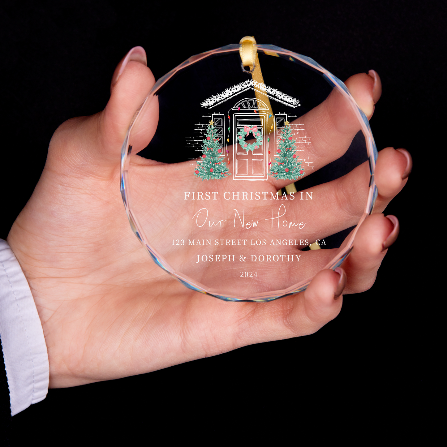 Personalized New Home Christmas Ornament