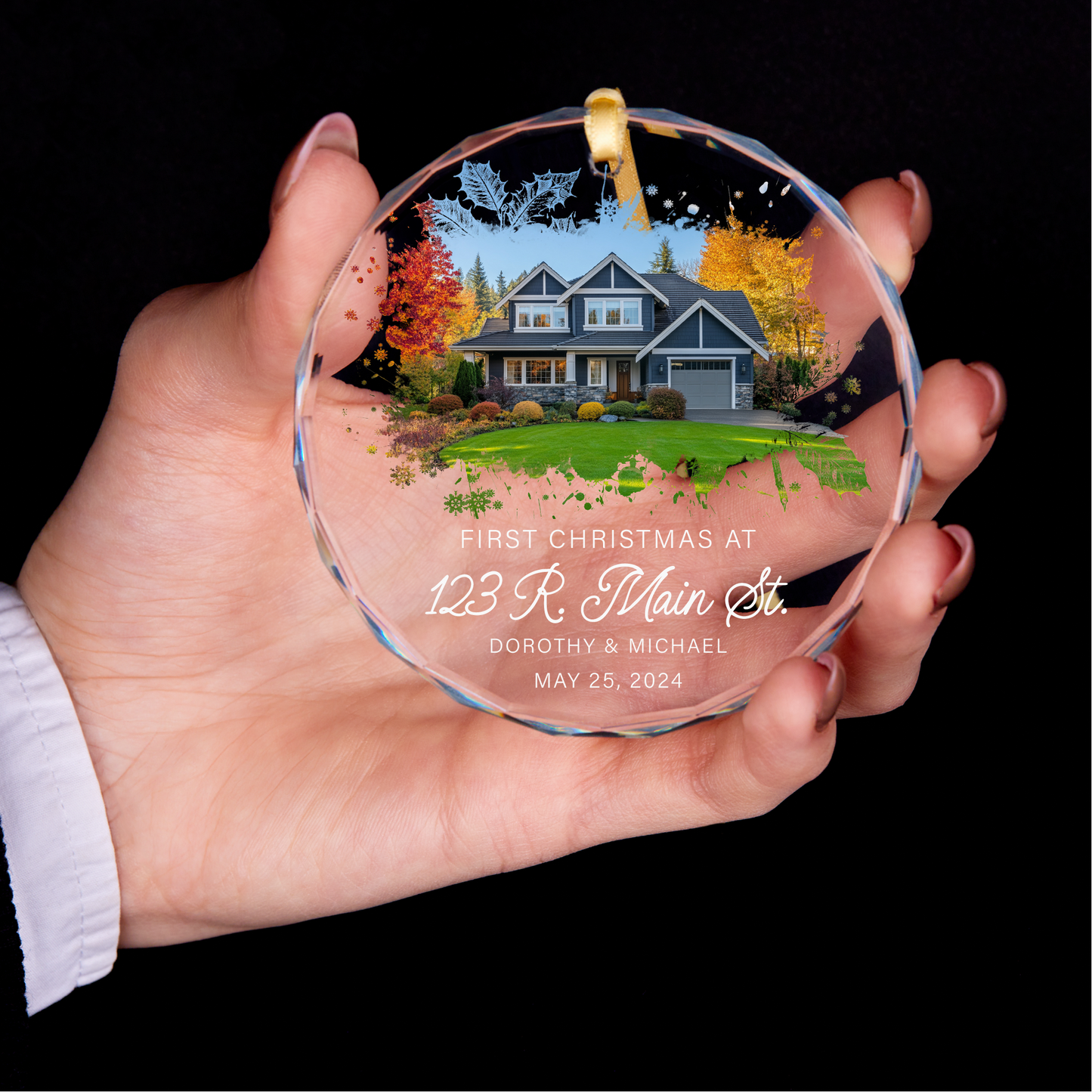 Personalized New Home Christmas Ornament