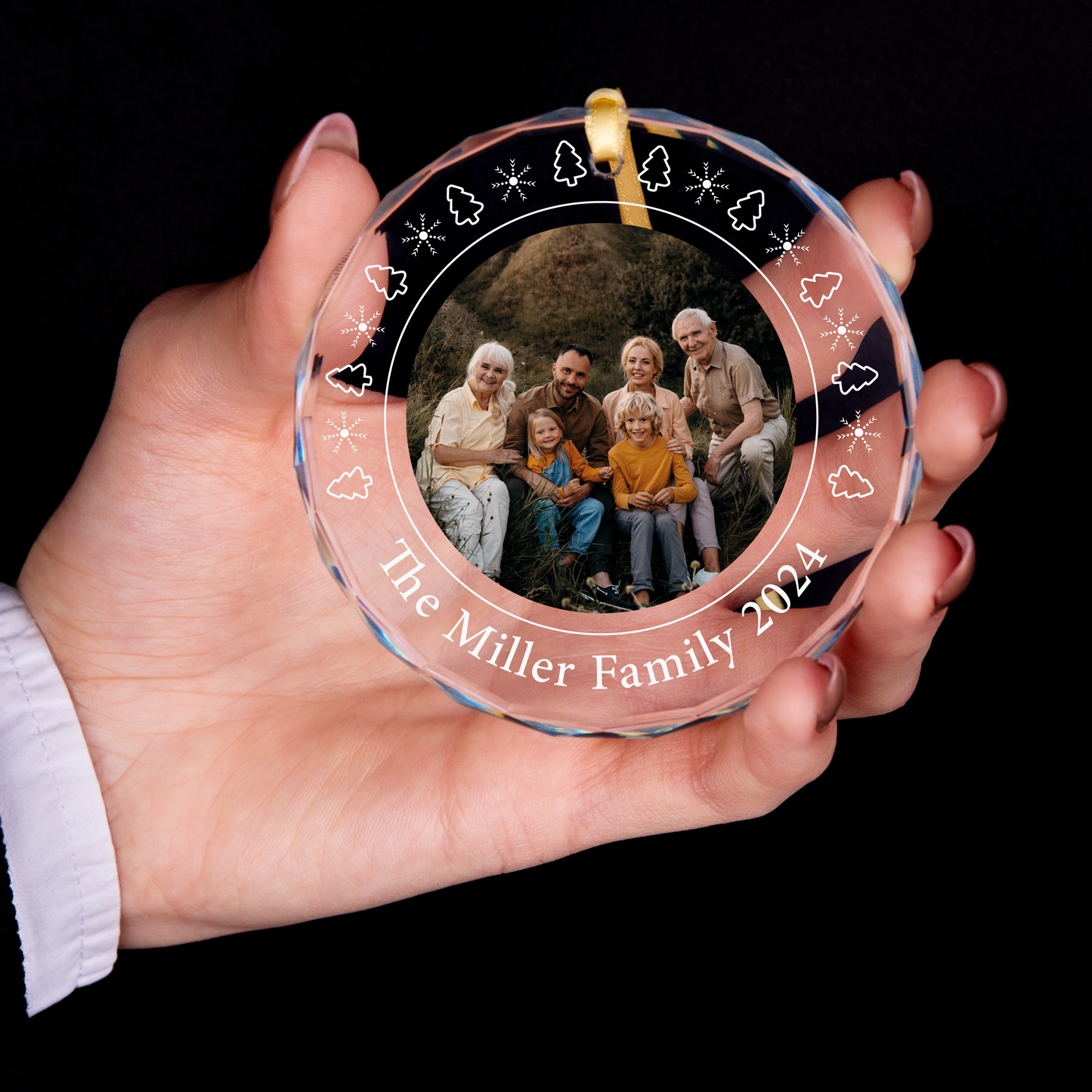 Personalized Family Christmas Ornament