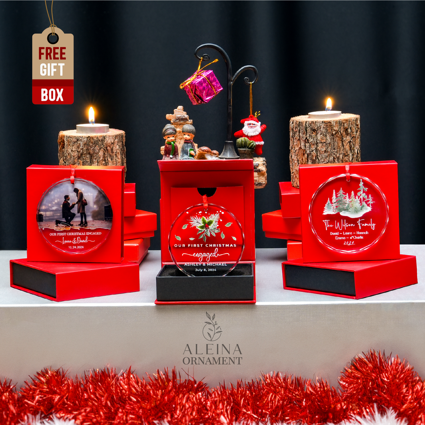 Personalized New Home Christmas Ornament