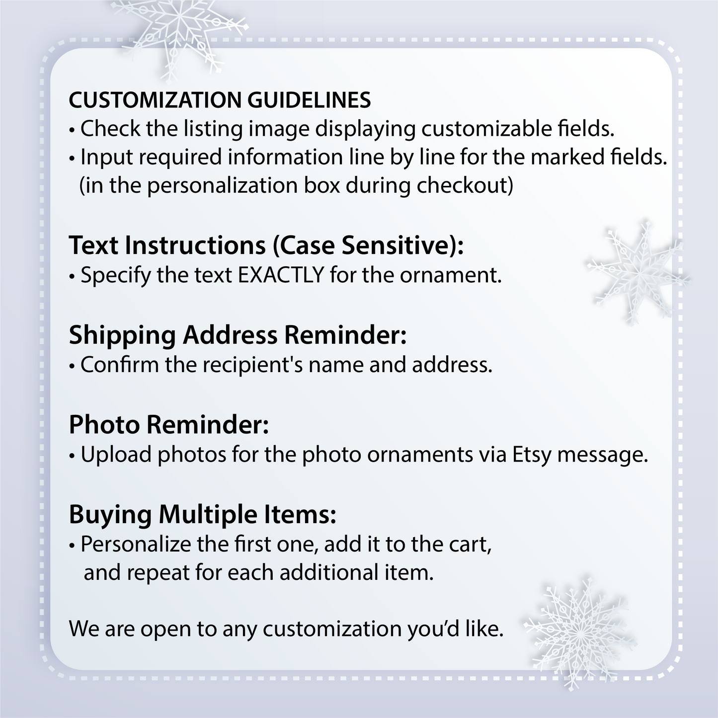 Personalized First Christmas Married Photo Christmas Ornament