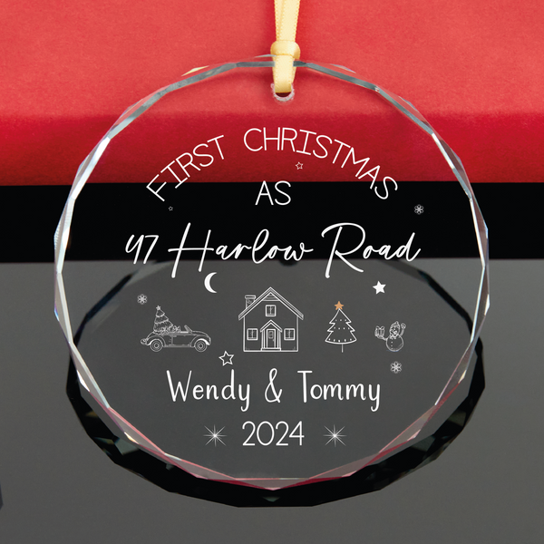 Holiday Icons Address Ornament