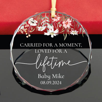 Personalized Baby Memorial Christmas Ornament