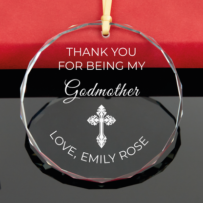 Personalized Baptism Ornament