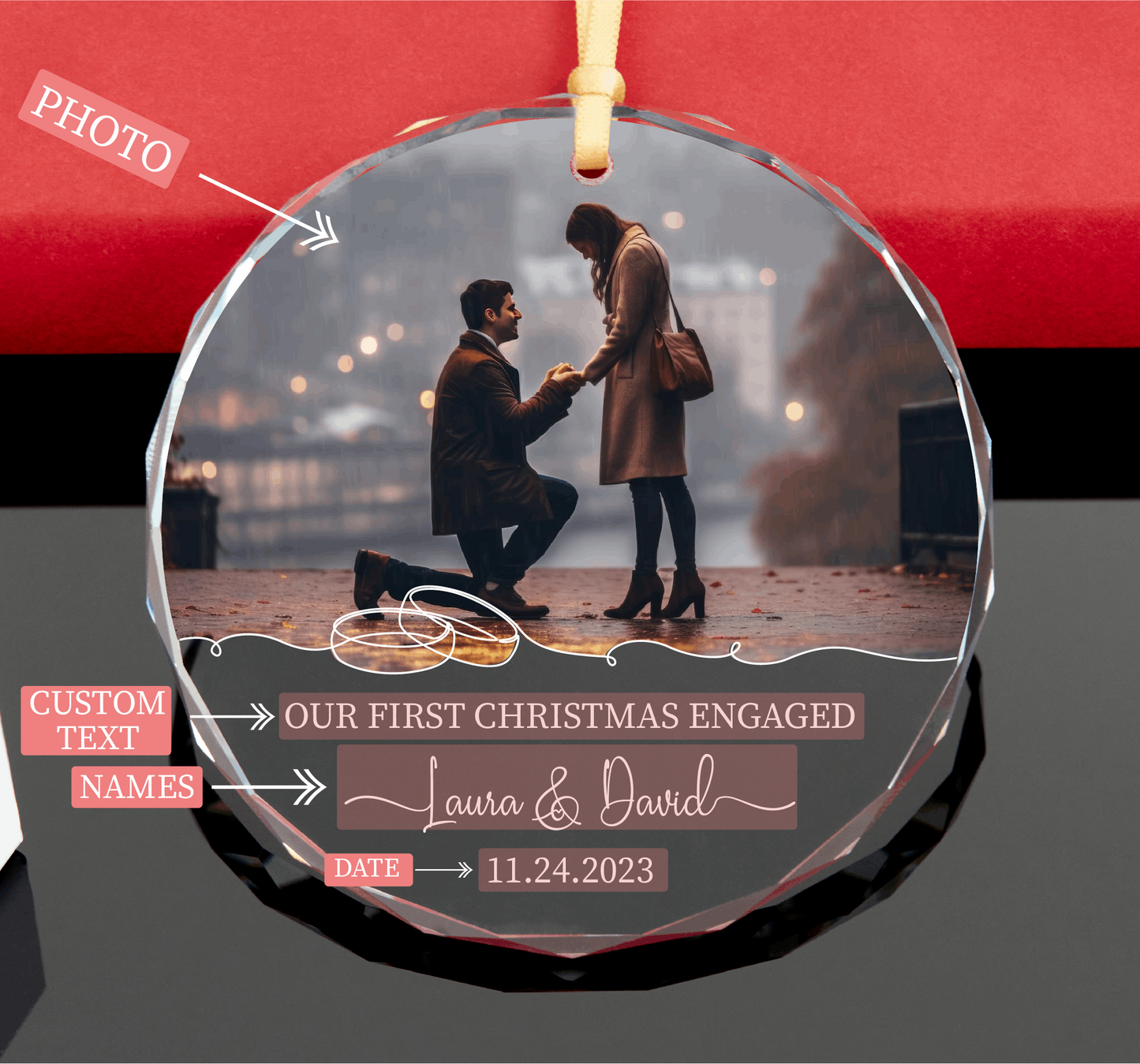 Marriage Proposal Ornament