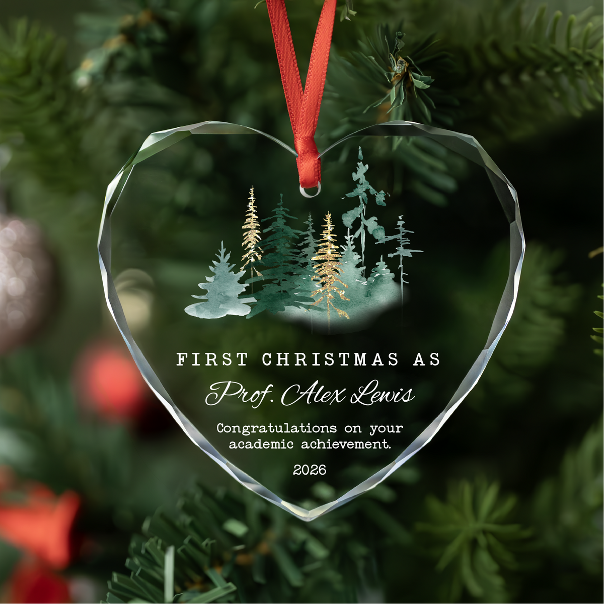 First Christmas as Doctor Ornament