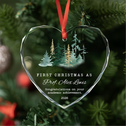 First Christmas as Doctor Ornament