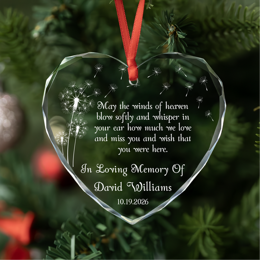 Personalized Photo Memorial Ornament
