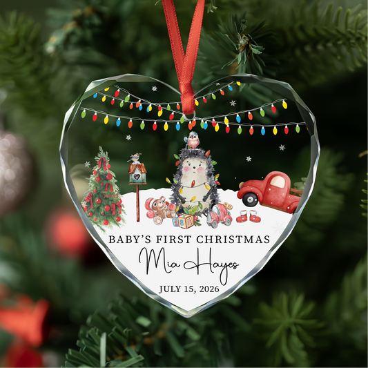 Personalized Baby First Christmas Ornament