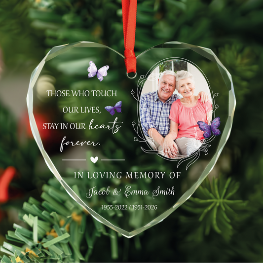 Personalized Photo Memorial Ornament