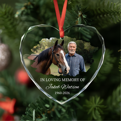 Classic Photo Memorial Ornament