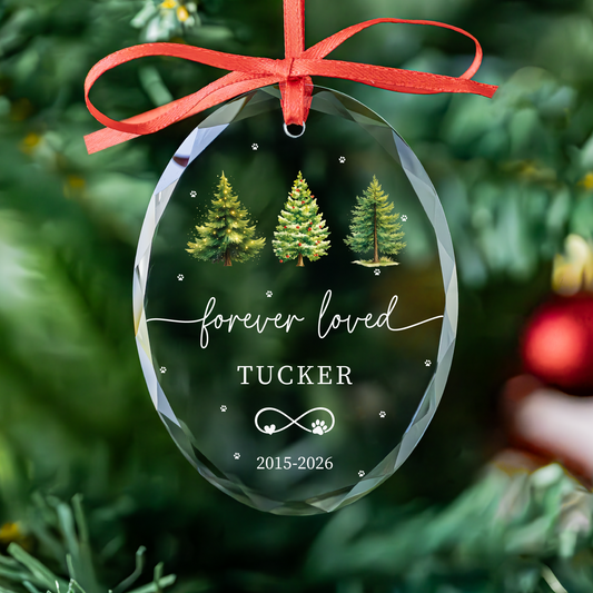 Personalized Dog Memorial Ornament