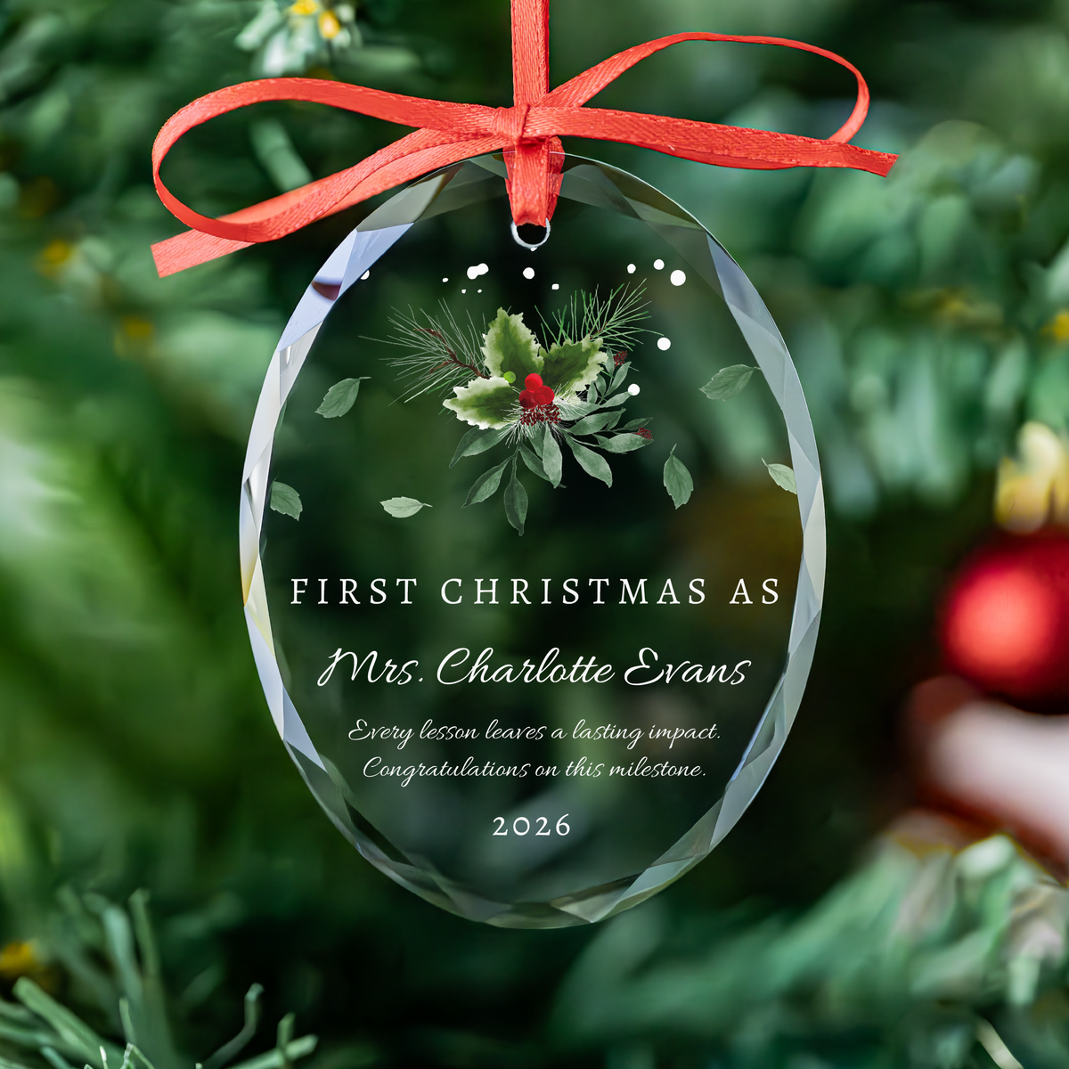 First Christmas as Pilot Ornament