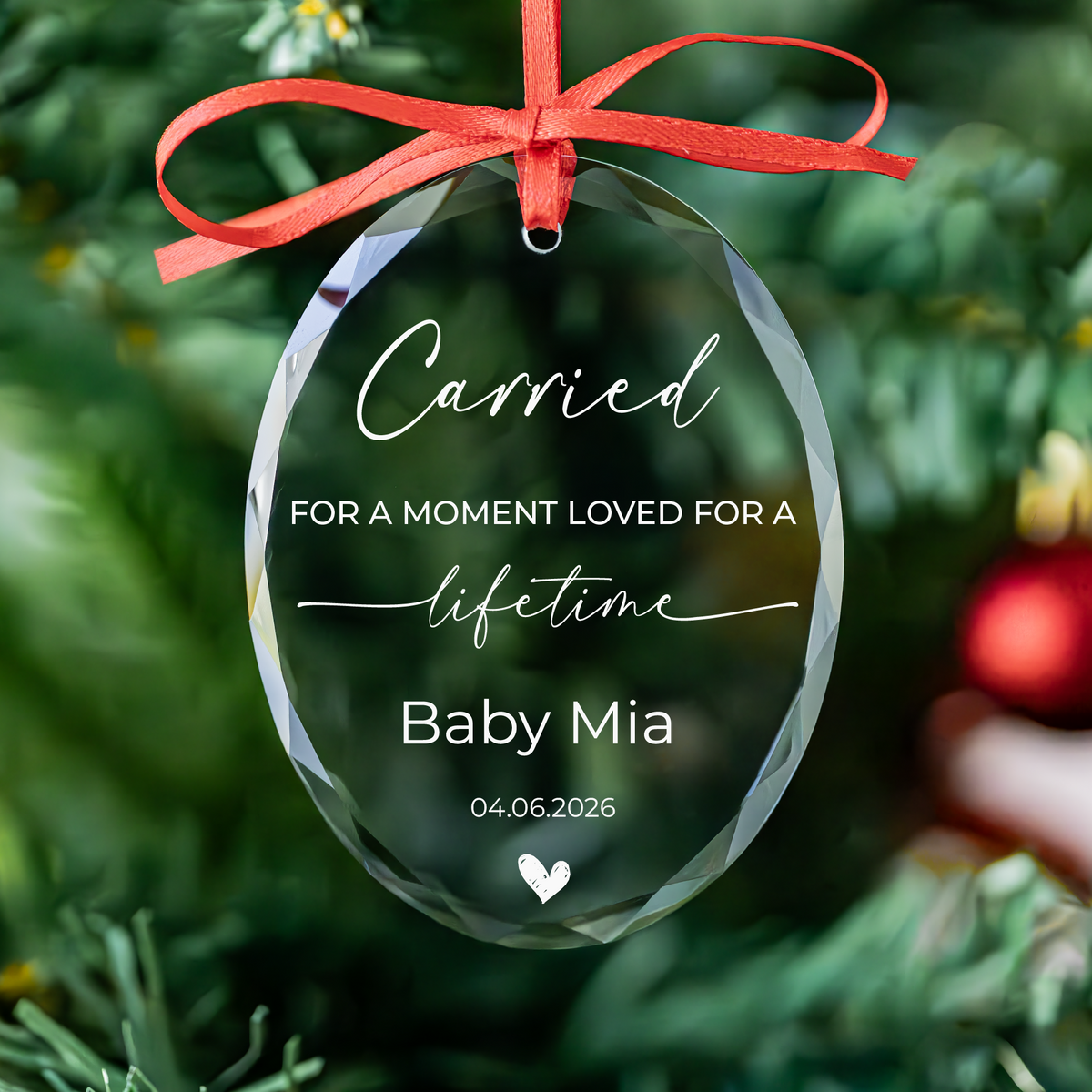 Personalized Baby Memorial Ornament