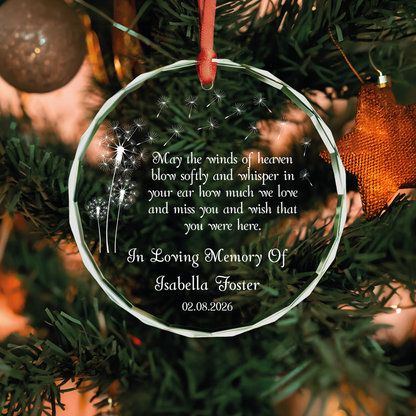 Winds of Heaven Memorial Ornament