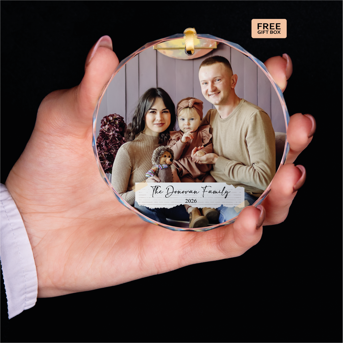 Upload Your Photo Family Ornament