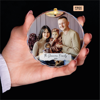 Upload Your Photo Family Ornament