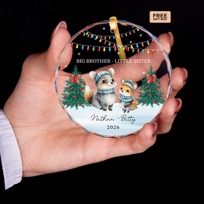 Big Brother Little Sister Ornament