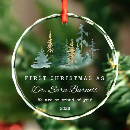 First Christmas as Doctor Ornament