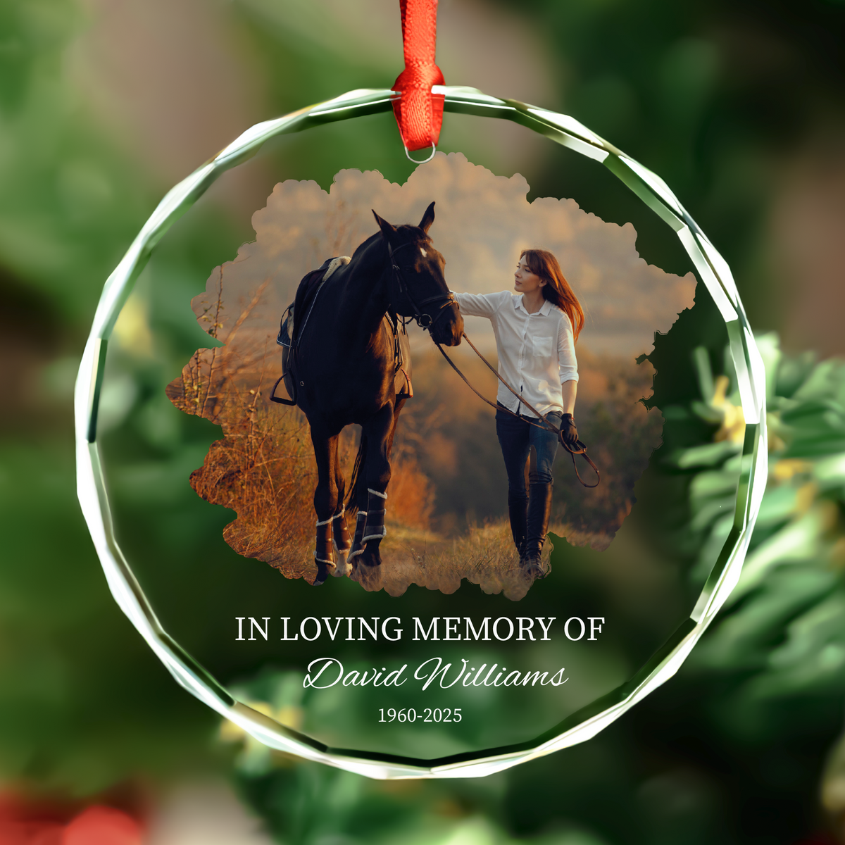 Classic Photo Memorial Ornament