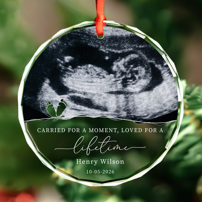 Ultrasound Baby Memorial Ornament