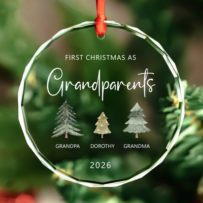 First Christmas as Grandparents Ornament