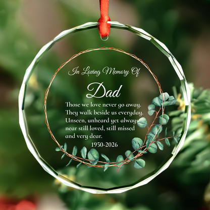 Personalized In Loving Memory Ornament