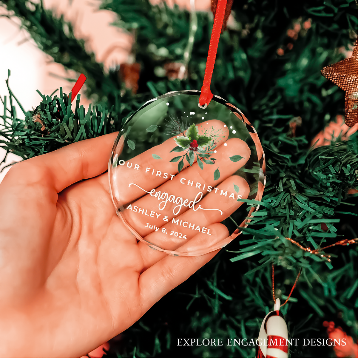 Ultrasound Baby Memorial Ornament