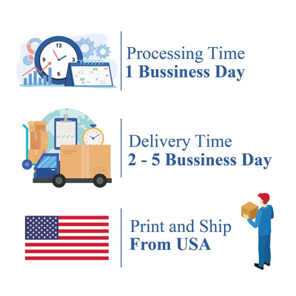 a picture of a business day and delivery day