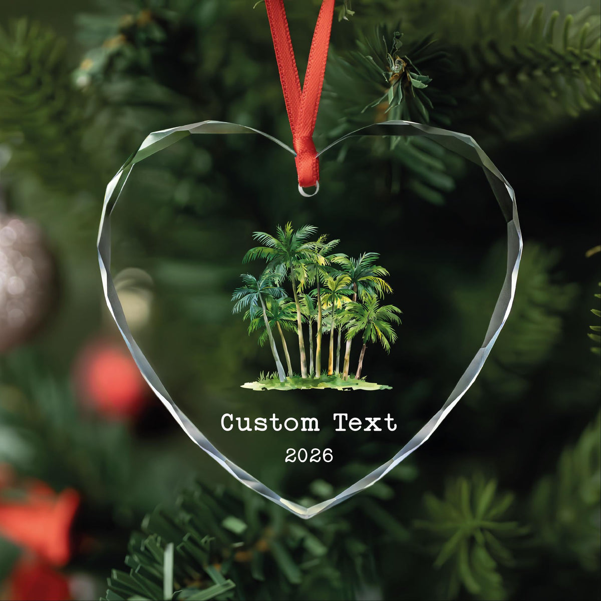 Beach and coastal Christmas ornament